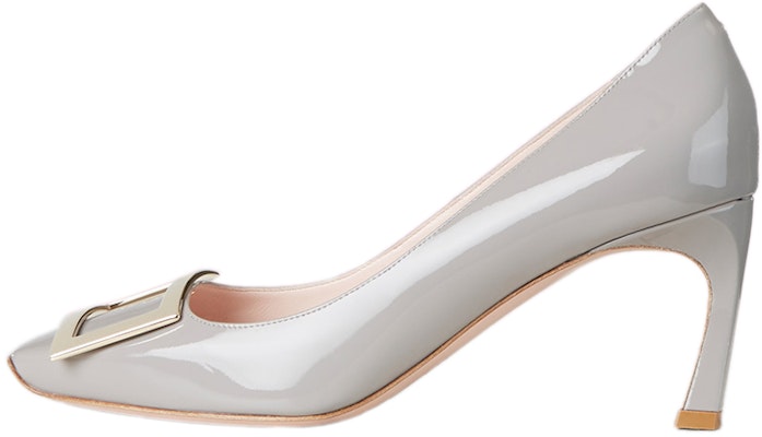 (W) Roger Vivier Belle Vivier Trompette 'Kulit Paten Kelabu' RVW40015280D1PB206 Buy (W) Roger Vivier Belle Vivier Trompette 'Kulit Paten Kelabu' RVW40015280D1PB206