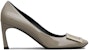 (W) Roger Vivier Belle Vivier Trompette 'Kelabu Patent' RVW40015280D1PC415