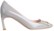 Order (W) Roger Vivier Belle Vivier Trompette 'Kulit Paten Kelabu' RVW40015280D1PB206