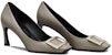 (W) Roger Vivier Belle Vivier Trompette 'Kelabu Patent' RVW40015280D1PC415