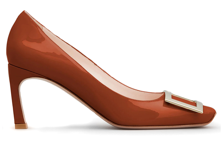 (W) Roger Vivier Belle Vivier Trompette 'Orange Patent Leather' 圖 2