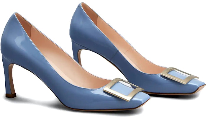 (W) ロジェヴィヴィエ ベル ヴィヴィエ トランペット パステルブルー パンプス RVW40015280D1PU011 Order (W) ロジェヴィヴィエ ベル ヴィヴィエ トランペット パステルブルー パンプス RVW40015280D1PU011