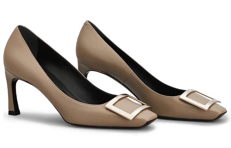 (W) Roger Vivier Belle Vivier Trompette 'Patent Beige' 圖 3