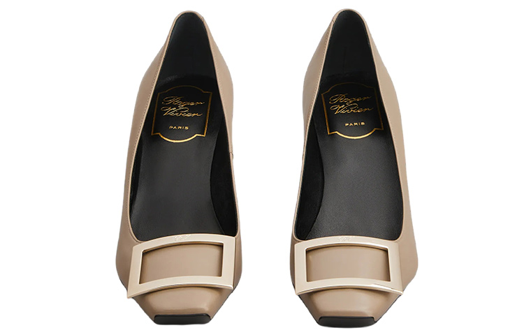 (W) Roger Vivier Belle Vivier Trompette 'Patent Beige' 圖 4