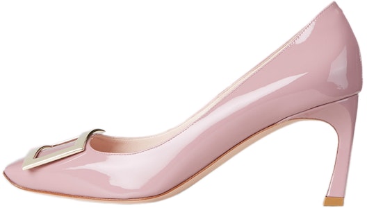 羅傑·維維亞 Belle Vivier Trompette 漆皮 喇叭跟 時尚休閒高跟鞋 女款 紫粉色 Buy 羅傑·維維亞 Belle Vivier Trompette 漆皮 喇叭跟 時尚休閒高跟鞋 女款 紫粉色