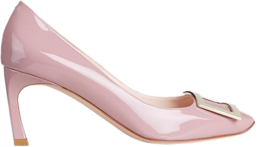 羅傑·維維亞 Belle Vivier Trompette 漆皮 喇叭跟 時尚休閒高跟鞋 女款 紫粉色 Order 羅傑·維維亞 Belle Vivier Trompette 漆皮 喇叭跟 時尚休閒高跟鞋 女款 紫粉色