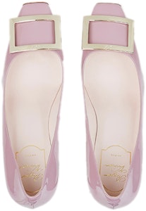 羅傑·維維亞 Belle Vivier Trompette 漆皮 喇叭跟 時尚休閒高跟鞋 女款 紫粉色 Shop 羅傑·維維亞 Belle Vivier Trompette 漆皮 喇叭跟 時尚休閒高跟鞋 女款 紫粉色