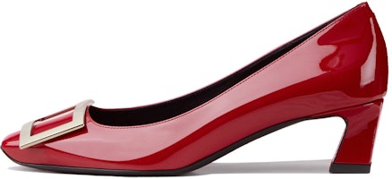 (Women) Roger Vivier Belle Vivier Trompette 'Red Patent Leather' RVW44815280D1PR406 (Women) Roger Vivier Belle Vivier Trompette 'Red Patent Leather' RVW44815280D1PR406