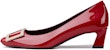 (W) Roger Vivier Belle Vivier Trompette 'Kulit Merah Berkilat' RVW44815280D1PR406