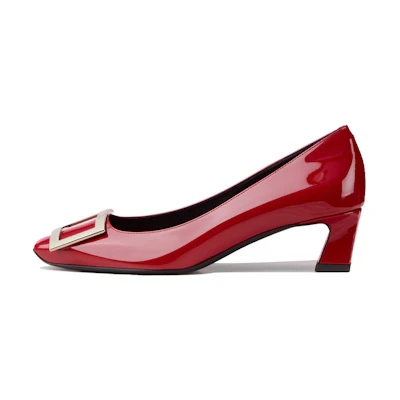 (W) Roger Vivier Belle Vivier Trompette 'Red Patent Leather'