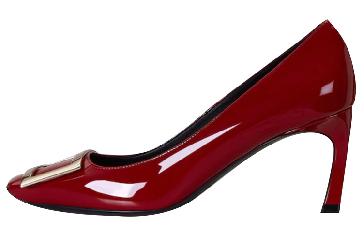 (Women) Roger Vivier Belle Vivier Trompette 'Red Patent' RVW40015280D1PR406