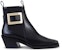 (W) Roger Vivier BellyViv 'Gesper Logam Hitam Chelsea' RVW64131690QGWB999