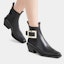 Details for (W) Roger Vivier BellyViv 'Gesper Logam Hitam Chelsea' RVW64131690QGWB999