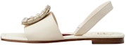 Buy (W) Roger Vivier Biki Love 'Sandal Kulit Gesper Kristal Beige' RVW66332780BSSC019