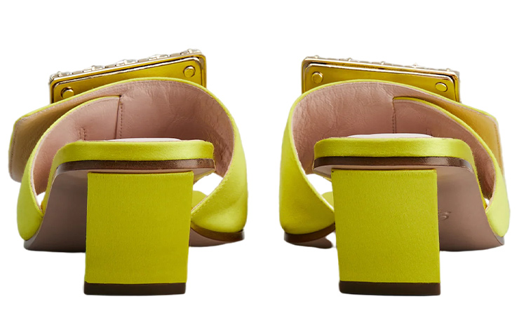 (W) Roger Vivier Biki Love 'Yellow Satin High Heel' 圖 4