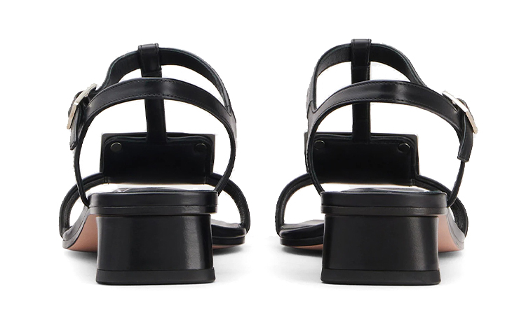 (W) Roger Vivier Bikiviv 'Black Fashion Casual Sandals' 圖 4