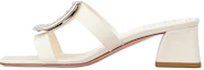 Buy (W) Roger Vivier Bikiviv ''Kristall-Pantoletten - Cremefarben'' RVW53624440BSSC019
