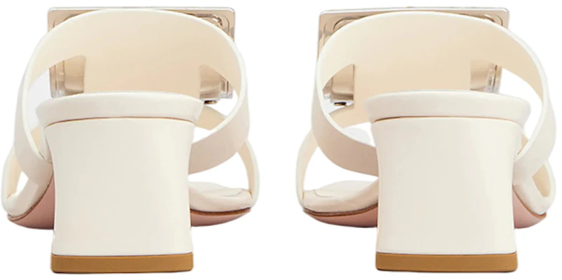 (W) Roger Vivier Bikiviv ''Kristall-Pantoletten - Cremefarben'' RVW53624440BSSC019 Shop (W) Roger Vivier Bikiviv ''Kristall-Pantoletten - Cremefarben'' RVW53624440BSSC019