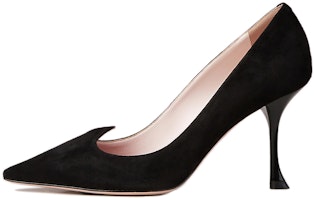 (Women) Roger Vivier Black 'I Love Vivier Fashion Elegant Pointed Toe Stiletto Heel' RVW53024540O20B999 (Women) Roger Vivier Black 'I Love Vivier Fashion Elegant Pointed Toe Stiletto Heel' RVW53024540O20B999