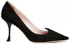 Order (W) Roger Vivier Nero Elegante Décolleté a Punta con Tacco Stiletto ''I Love Vivier'' RVW53024540O20B999