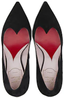 Shop Roger Vivier I love Vivier 時尚優雅尖頭細跟高跟鞋 女款 黑色