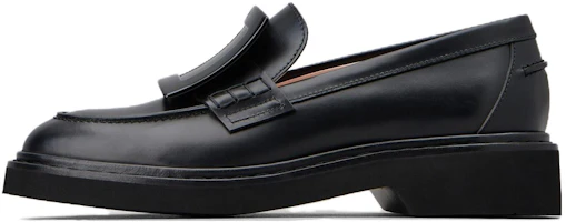 (Women) Roger Vivier Black Round-Toe Comfortable Loafers RVW54825190RBTB999 (Women) Roger Vivier Black Round-Toe Comfortable Loafers RVW54825190RBTB999