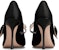 (W) Roger Vivier Bouquet Flower Stiletto Runcing Tanpa Ikatan 'Hitam' RVW53836020RS0B999