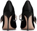 Lookbook (W) Roger Vivier Bouquet Flower Stiletto Runcing Tanpa Ikatan 'Hitam' RVW53836020RS0B999
