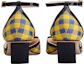 Shop (W) Roger Vivier Tacón Medio con Hebilla de Charol 'Amarillo Azul' RVW006333103JC1J58