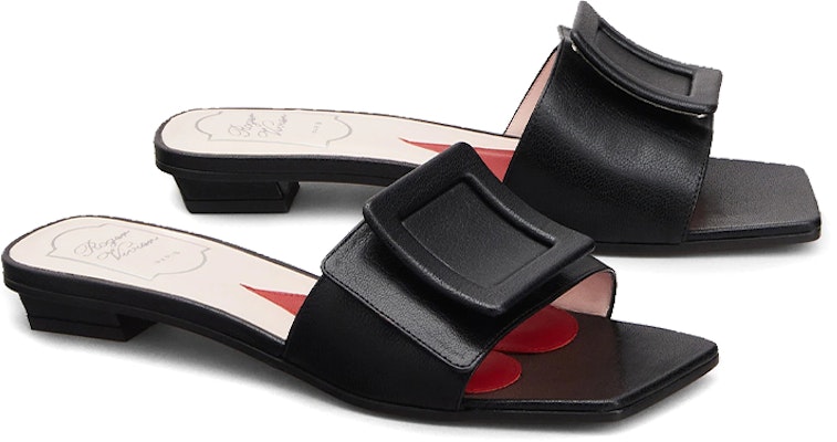 (W) Roger Vivier Gesper Patent Sandal Fashion 'Hitam' RVW62931090TRPB999 Shop (W) Roger Vivier Gesper Patent Sandal Fashion 'Hitam' RVW62931090TRPB999
