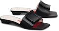 Shop (W) Roger Vivier Gesper Patent Sandal Fashion 'Hitam' RVW62931090TRPB999