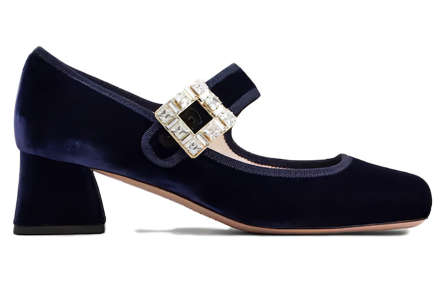 (W) Roger Vivier Buckle Pump 'Blue Velvet' 圖 2