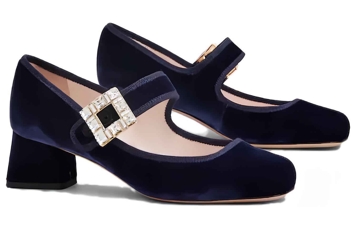 (W) Roger Vivier Buckle Pump 'Blue Velvet' 圖 3