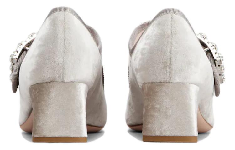 (W) Roger Vivier Buckle Pumps 'Grey Suede' 圖 4