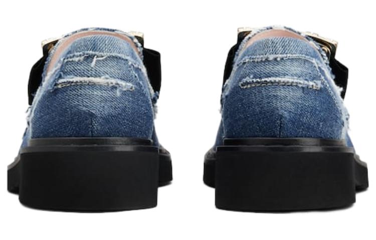 (W) Roger Vivier Canvas 'Blue Casual Loafer' 圖 4