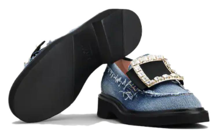 (W) Roger Vivier Canvas 'Blue Casual Loafer' 圖 5