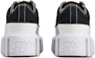 Shop (W) Roger Vivier Platform Sneakers 3.5cm 'Hitam dan Putih' Kanvas RVW64635870Q4U0002