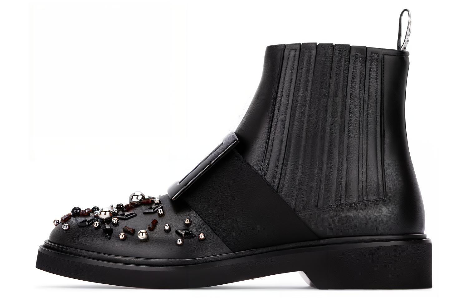 (W) Roger Vivier Chelsea Boot 'Black Leather'