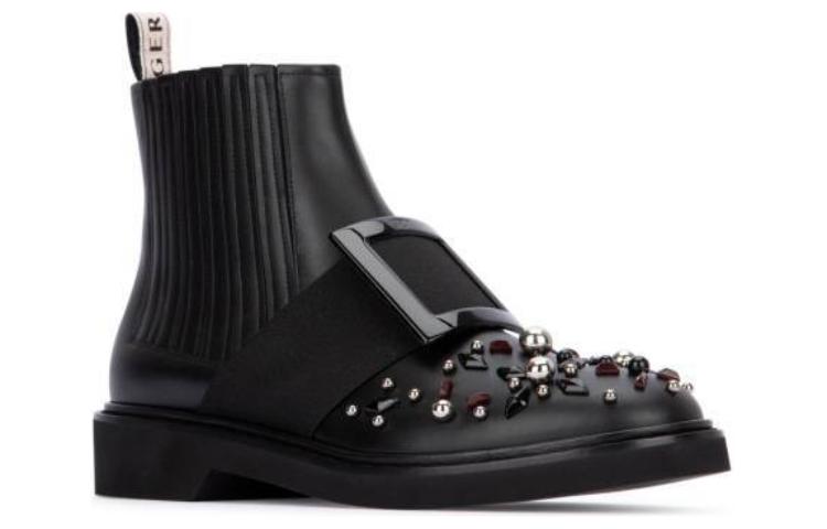 (W) Roger Vivier Chelsea Boot 'Black Leather' 圖 2