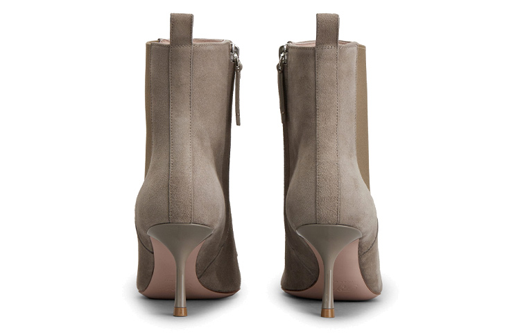 (W) Roger Vivier Chelsea Boot 'Suede Grey Buckle' 圖 4