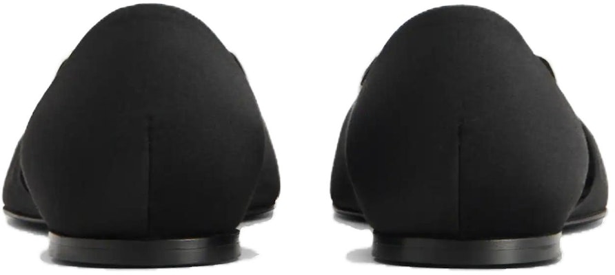 (W) Roger Vivier Chips 'Sepatu Ballet Satin Hitam Kristal' RVW08807290RS0B999 Shop (W) Roger Vivier Chips 'Sepatu Ballet Satin Hitam Kristal' RVW08807290RS0B999