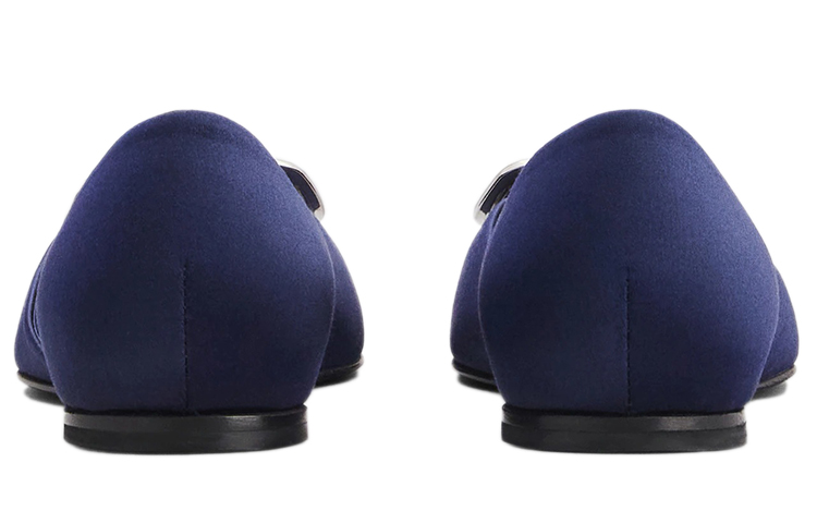 (W) Roger Vivier Chips 'Blue Crystal Satin Ballet Flats' 圖 4