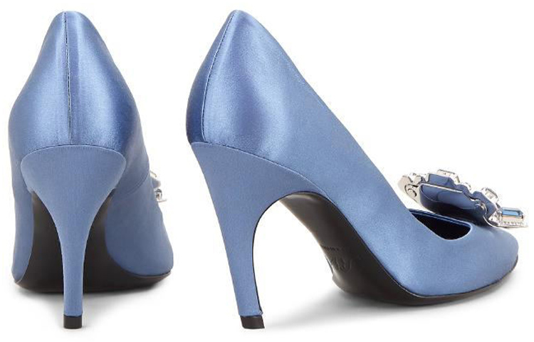 (W) Roger Vivier Choc Real 'Crown Jewels Light Blue Heels' 圖 3