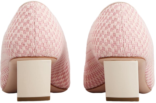 (Women) Roger Vivier Cotton Canvas 'Metal Buckle Pink' RVW00626770NN61I02 Shop (Women) Roger Vivier Cotton Canvas 'Metal Buckle Pink' RVW00626770NN61I02