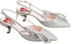 Order (Women) Roger Vivier Crystal Buckle Pointed Toe Stiletto 'Silver' RVW63835440RS0B007