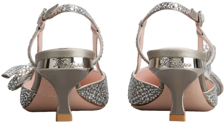 (Women) Roger Vivier Crystal Buckle Pointed Toe Stiletto 'Silver' RVW63835440RS0B007 Purchase (Women) Roger Vivier Crystal Buckle Pointed Toe Stiletto 'Silver' RVW63835440RS0B007