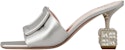 (W) Roger Vivier Cube Strass Mule Sandal 'Perak' RVW64932170KACB200