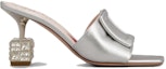Order (W) Roger Vivier Cube Strass Mule Sandal 'Perak' RVW64932170KACB200