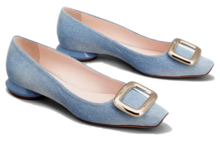(W) Roger Vivier Fabric 'Fashion CMFT Blue' Casual Shoe 圖 3