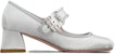 (W) Roger Vivier Kain Tumit Blok Buckle 4.5cm 'Perak' RVW51936130S77B200